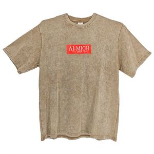 250gsm Drop Shoulder Heavyweight <b>T</b>-shirt Blank Heavy Cotton Streetwear Boxy Ographic Oversized Mens Custom Acid Wash <b>T</b> Shirt - Product Image 2