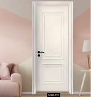 Portes intérieures modernes en gros de 8 pieds, portes en bois pour cuisine, conception ignifugée, porte en bois pour pièce