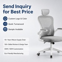 Chaise de bureau ergonomique avec vérin à gaz certifié CE et support lombaire – Fournisseur de meubles en gros directement de l'usine