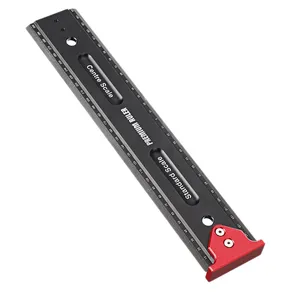 Marking T Ruler Durable Home Precision Scribing Measuring Ruler With Hook Stop Multifunction Carpentry Hand Tools