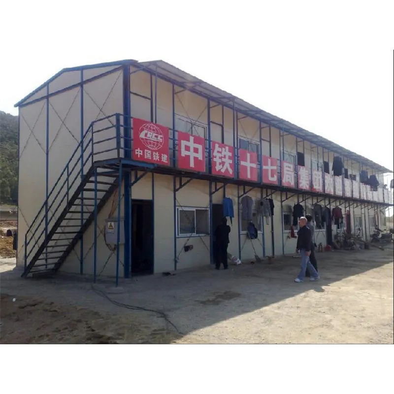 New construction project plan steel structure buildings or concrete mini house with modular itchen and toilet ble design