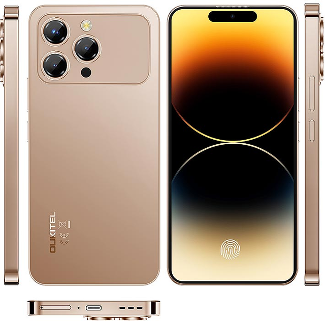 Hot Sale P1 PRO Android 15 Smartphone G100 5150mAh Cellphone Business 32MP Front 8+512GB NFC Mobile Phone Oukitel