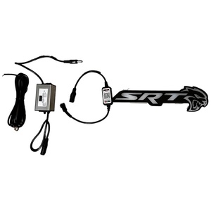 Emblema de Parrilla Iluminado Srt Hellcat RGBw Serie Flow con Control Bluetooth Compatible con Charger <span class=keywords><strong>Challenger</strong></span> - Product Image 4