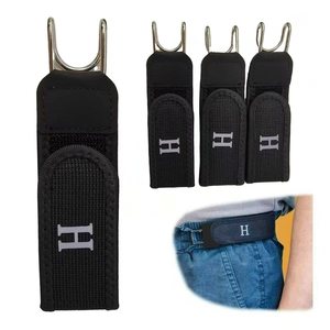 Cinturón de Velcro con Gancho Metálico |   Cinturón Elástico Ajustable Sin Hebilla para Hombre y Mujer - Product Image 1