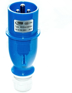 Đầu Nối Nguồn AC Công Nghiệp YEEDA Đầu Cắm Y013 + Ổ Cắm Y113 (2 Cực + Trái Đất), 200 - 250V AC / 16A - Product Image 5