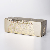 Boîte pliante personnalisée pour soins de la peau, emballage extérieur sur mesure, design gaufré, impression UV, carton argenté, crème pour le visage, blush