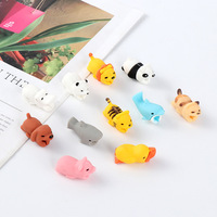 Protector de Cable con Diseño de Animalito de Dibujos Animados, Cubierta Anti-Rotura Universal para Cables de Carga, Adorable Tapa Protectora para Cable de Datos con Forma de Animal