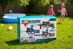 Pistola de Agua Eléctrica P90, Juguete de Plástico Unisex para Diversión al Aire Libre - Product Image 2