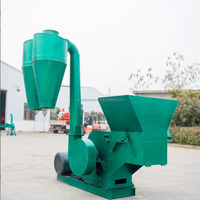 En stock Broyeur d'aliments pour bétail Machine à riz à chanvre Presse à balles rotatives Broyeur de paille de maïs