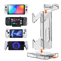 Support de support de manette de jeu RGB pour PS5 Portal/PS5/Xbox Desk Mount Controller Display Stand Headphone Controller Handheld Console Holder