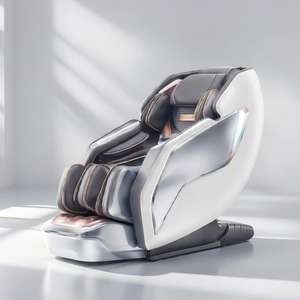 Poltrona Massaggiante di Lusso 4D Doppia con Sistema Thai a Gravità Zero, Airbag, Riscaldamento e Controllo Vocale Intelligente per Soggiorno - Product Image 1