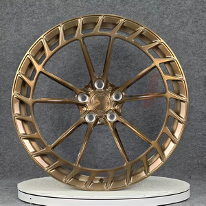 Jantes forgées concaves personnalisées GPW pour Audi RS6 C8 RS7 R8 V10 <span class=keywords><strong>Porsche</strong></span> <span class=keywords><strong>Taycan</strong></span> <span class=keywords><strong>Turbo</strong></span> <span class=keywords><strong>S</strong></span> 911 991 992 GT3 19 20 21 22 pouces Bronze - Product Image 3