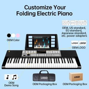 Clavier Musical d'Apprentissage Terence Sp611 61 Touches, Piano Jouet Électronique, Orgue Électronique, Synthétiseur, Instruments <span class=keywords><strong>de</strong></span> Clavier - Product Image 4