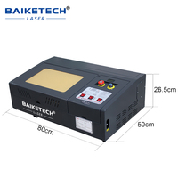Automatisation 3020 40W 50W Machine de gravure laser de bureau Machine de gravure de petite taille