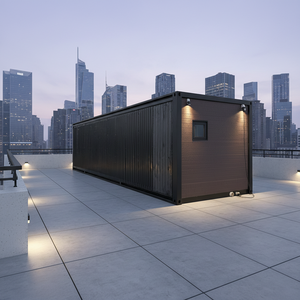 บ้านคอนเทนเนอร์สำเร็จรูปขนาด 20 ฟุต 40 ฟุต แบบขยายได้: ทางเลือกที่ดีที่สุดสำหรับการอยู่อาศัยยุคใหม่ บ้านเคลื่อนที่หรูหรา 2-3 ห้องนอน - Product Image 1