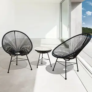 Высококачественный красочный ротанговый стул Acapulco, современный стул для внутреннего дворика, на заказ, Набор стульев из ротанга