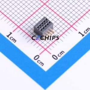 CLE-105-01-G-DV-TR Pin Socket SMD,P=0.8mm Connector ( Pitch: 0.8mm )( Row Spacing: 1.2mm )( Mounting Type: Vertical Mount ) - Product Image 1