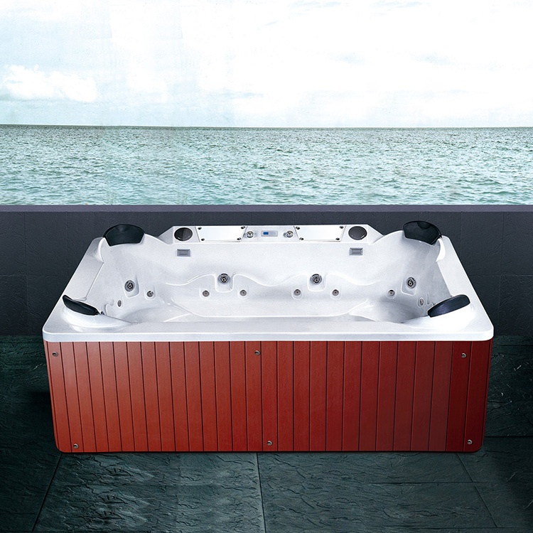 Large size outdoor freestanding sexy massage china hot tub