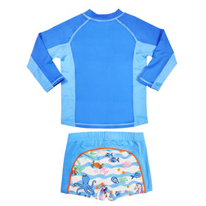 <span class=keywords><strong>Maillot</strong></span> <span class=keywords><strong>de</strong></span> <span class=keywords><strong>bain</strong></span> pour enfants à motif animal en gros, manches longues, <span class=keywords><strong>short</strong></span> bleu pour garçon, <span class=keywords><strong>maillot</strong></span> <span class=keywords><strong>de</strong></span> <span class=keywords><strong>bain</strong></span> deux pièces - Product Image 3