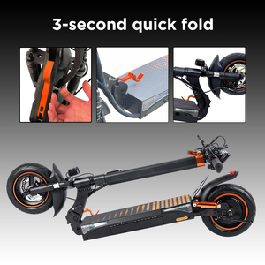 Trottinette électrique robuste, charge maximale 150 kg, structure durable, adaptée aux grands et aux adultes de grande taille - Product Image 2