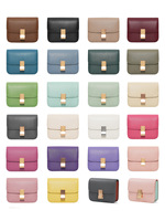 Sacs à main pour femmes, sac fourre-tout de créateur pour femmes, sac bandoulière carré en cuir véritable, pochette rigide pour femmes