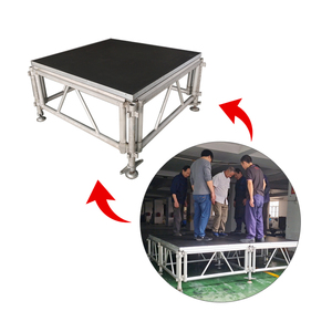 Nền tảng sân khấu di động có thể điều chỉnh, nền tảng sân khấu sự kiện, sân khấu gấp di động lớn bằng nhôm trong nhà/ngoài trời - Product Image 6