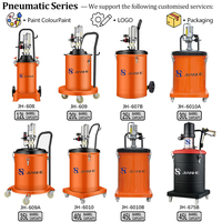 Pompe à Graisse sur Seau Portable Automatique, Manuelle, Pneumatique, Électrique, à Pédale ou à Batterie