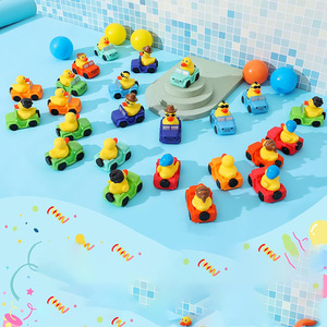 Jincan <span class=keywords><strong>Mini</strong></span> anatra giocattolo giallo PVC Jeep per ragazzi e ragazze stampa giocattolo - Product Image 6