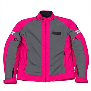 LAZIB MOTO GEARS Men's <b>Motorcycle</b> Protective <b>Summer</b> <b>Jacket</b> Abrasion Resistant Air Mesh Full Sleeve Seamless Fusing Reflective - Product Image 1