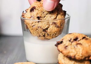 Hot Bán Thấp GI Bột Yến Mạch Cookies Và Dark Chocolate Chips Yến Mạch Bánh Quy - Product Image 3