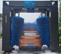 Nouvelle machine de lavage de voitures à jet haute puissance Shinewash Rollover pour le nettoyage de véhicules lourds, ateliers de lavage de voitures, métal inoxydable