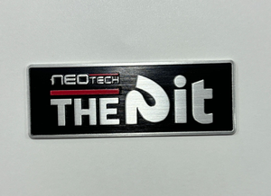 <span class=keywords><strong>Plaque</strong></span> signalétique autocollante OEM en aluminium brossé, estampée et gaufrée, pour remorques de stand de pit et <span class=keywords><strong>plaque</strong></span> VIN métallique - Product Image 1