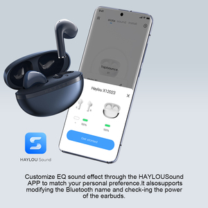 <span class=keywords><strong>Haylou</strong></span> X1 2023 écouteur Bluetooth 5.3 casque sans fil étui métallique écouteurs 24 heures demi intra-auriculaire pour téléphone <span class=keywords><strong>Xiaomi</strong></span> - Product Image 4