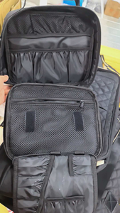 DFWB03 Outdoor duty <b>men</b> travel portable <b>toilet</b> wash <b>bags</b> OEM ODM with your marks logo Black khaki green - Product Image 2