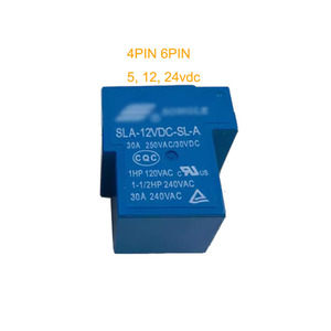 SLA-05V 12V 24vdc-sl-a-SL-C 4 chân 6 chân 30A T90 tiếp sức - Product Image 1