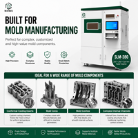 Imprimante 3D industrielle en métal SLM 250*250*300 M280 avec technologie laser pour prototypage en acier inoxydable et alliage d'aluminium