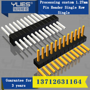 Đầu Nối <span class=keywords><strong>Micro</strong></span> Smd Tùy Chỉnh Ổ Cắm <span class=keywords><strong>Usb</strong></span> 1.27Mm Đầu Cắm Một Hàng Mạ Vàng 2-50P Cho Linh Kiện Máy Tính - Product Image 2