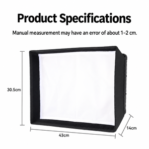 Panneau lumineux LED avec grille Softbox pour la photographie, l'enregistrement vidéo, le <span class=keywords><strong>studio</strong></span>, les portraits, la diffusion en direct, les créateurs de contenu - Product Image 5