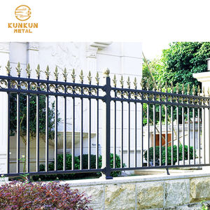 Panel de valla WPC para privacidad de seguridad de construcción, valla de pared de jardín DIY con poste de aluminio, madera compuesta, plástico, modelado 3D incluido - Product Image 4