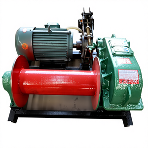 Мощная электрическая гидравлическая лебедка с тросом из стальной проволоки и беспроводным пультом управления для автокранов (горнодобывающая промышленность/морское хозяйство/мостостроение) - Product Image 2