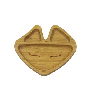 <span class=keywords><strong>Assiette</strong></span> de singe en <span class=keywords><strong>bambou</strong></span> écologique personnalisée avec <span class=keywords><strong>ventouse</strong></span> pour le repas de bébé-<span class=keywords><strong>Assiette</strong></span> en bois pour enfants - Product Image 1