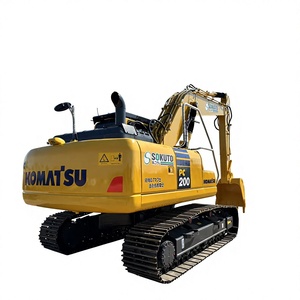Excavadora Hidráulica de Orugas PC200 8 para Trabajos Pesados de Construcción, Minería, Movimiento de Tierras y Cimentación de Carreteras - Product Image 1