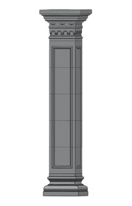 <strong>Concrete</strong> Pillar <strong>Mold</strong> Plastic <strong>Column</strong> for Sale - Product Image 3
