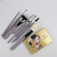 LEISHANG — Kit de pinceaux de maquillage, Eyeliner et faux-cils, poudre de fond de teint, produit cosmétique pour lèvres et ombres à paupières, 10 pièces
