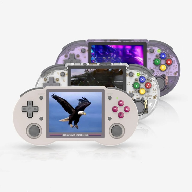 Rg353ps Mini Portable Ps Vita Player Handheld Game Console 3.5 Inch Ips Screen Linux Open Source