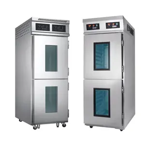 18 tray 36 tray chiller frozen digital steam dough ball proofer machine room humidity bakery bread Retarder Proofer
