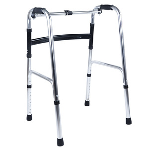 Aluminum Alloy Walking Aid Height Adjustable Lightweight Durable Walker For Mobility Support - Product Image 3