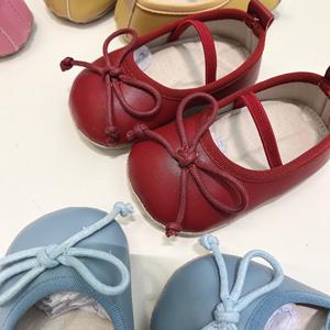 Einfarbige Schleifen-Prinzessinnenschuhe für Babys, Mädchen-Prinzessinnenschuhe, Babyschuhe 0-1 Jahre, Lauflernschuhe für Babys - Product Image 2