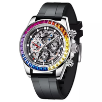 Montre à quartz pour homme PAGANI DESIGN 1653, qualité supérieure, nouvelle arrivée, faible MOQ, étanche, nouvelle liste, bracelet en acier inoxydable