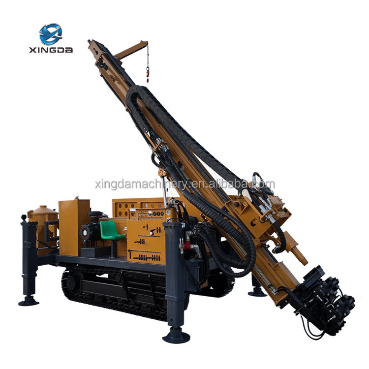 High Performance Diesel Crawler Exploration Drilling Rig with Core ...
